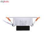 پنل ال ای دی 7 وات پارس شعاع توس مدل SOLARIS