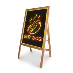 تابلو تخته سیاه نوری ال ای دی، لایت بورد هابیز مدل BH002 ( با ماژیک )