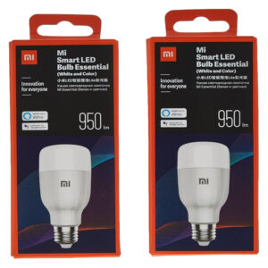 لامپ ال ای دی هوشمند 9 وات شیائومی مدل MJDPL01YL پایه E27 بسته دو عددی