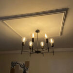 لوستر 6 شعله مدل سقفی