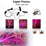 لامپ رشد گیاه 15 وات لایت ویژن مدل hp1-5w بسته سه عددی