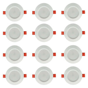 لامپ هالوژن 7 وات شاهچراغ مدل روناک بسته 12 عددی