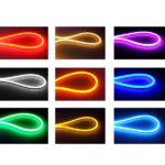 ریسه ال ای دی مدل نئون فلکسی 12 ولت کد 1505 طول 1.5 متر