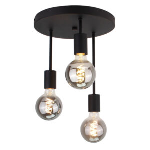 لوستر سقفی 3 شعله مدل گرد کد Nor 3