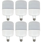 لامپ ال ای دی 50 وات چیپصام مدل استوانه پایه E27 بسته 6 عددی