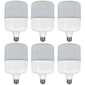لامپ ال ای دی 50 وات چیپصام مدل استوانه پایه E27 بسته 6 عددی