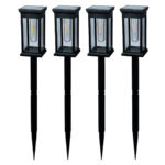 چراغ پارکی خورشیدی مدل XF-2901 بسته 4 عددی