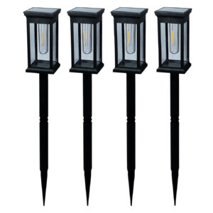 چراغ پارکی خورشیدی مدل XF-2901 بسته 4 عددی